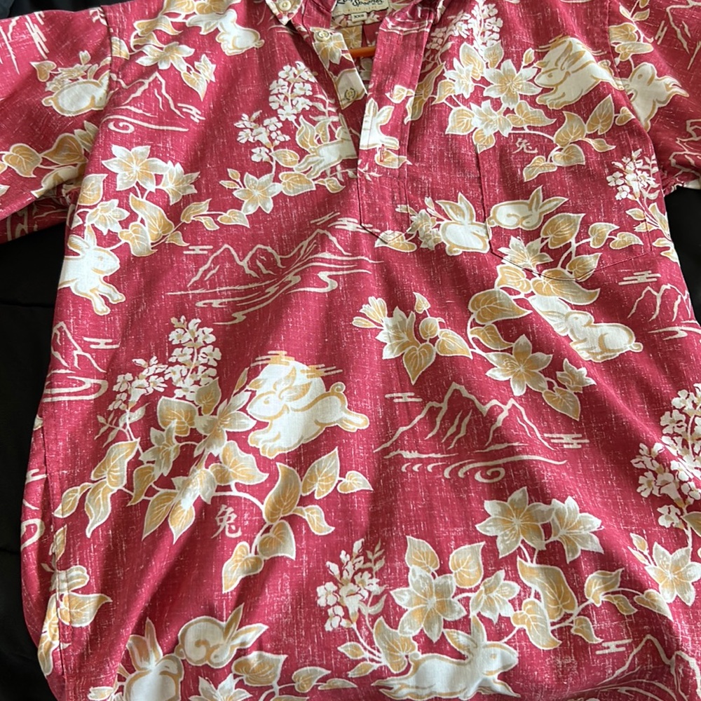 Reyn spooner XXS Year of the Rabbit classic button down spooner Kloth shirt